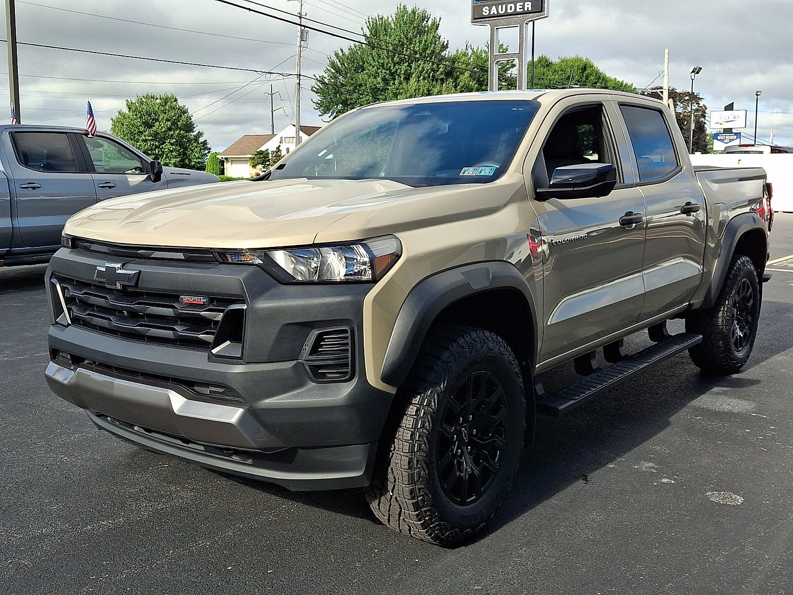 2024 Chevrolet Colorado — rear three-quarter view