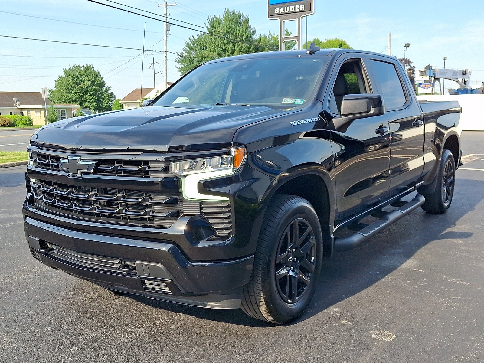 2024 Chevrolet Silverado 1500 — rear three-quarter view