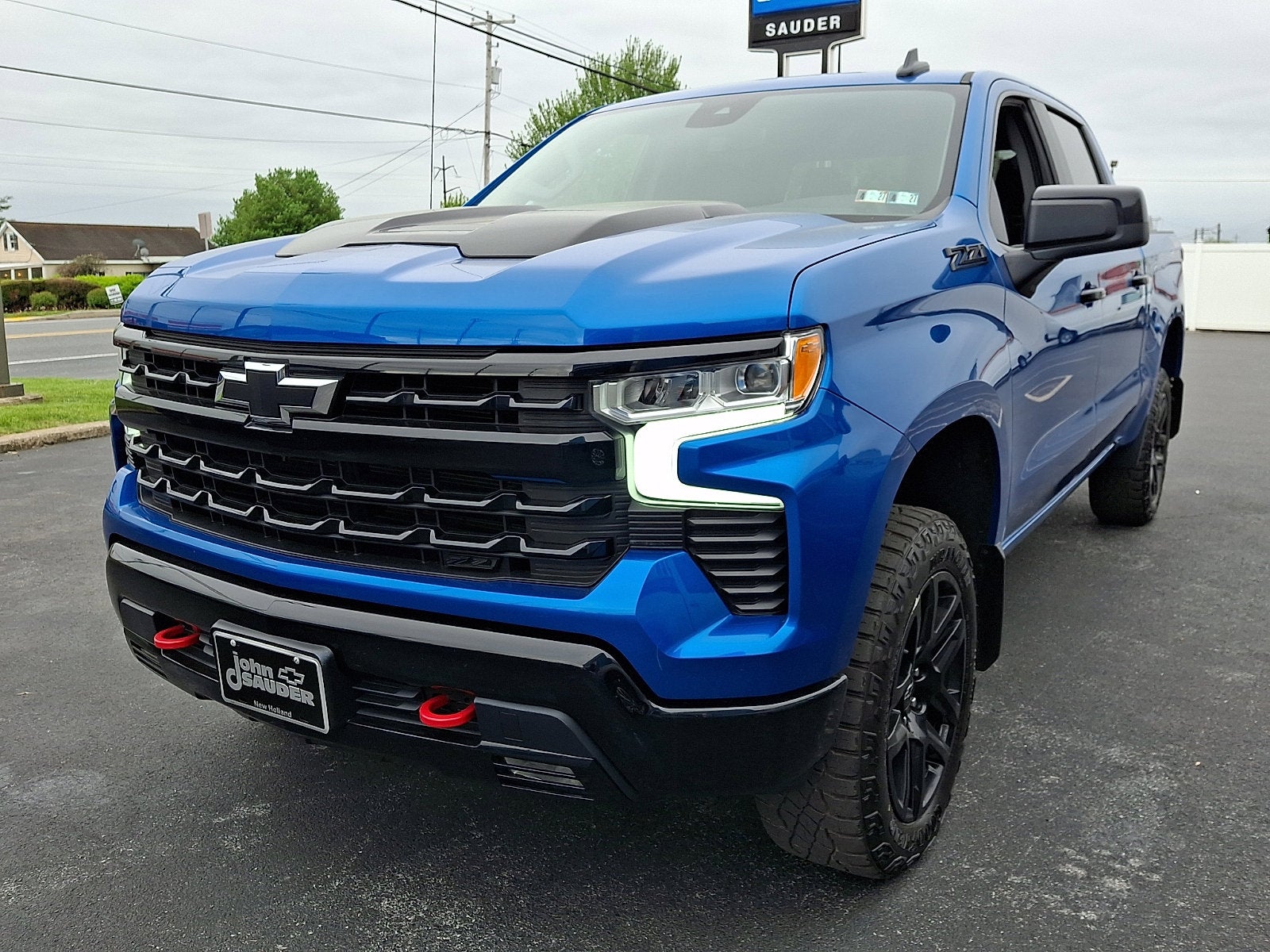 2023 Chevrolet Silverado 1500 — rear three-quarter view