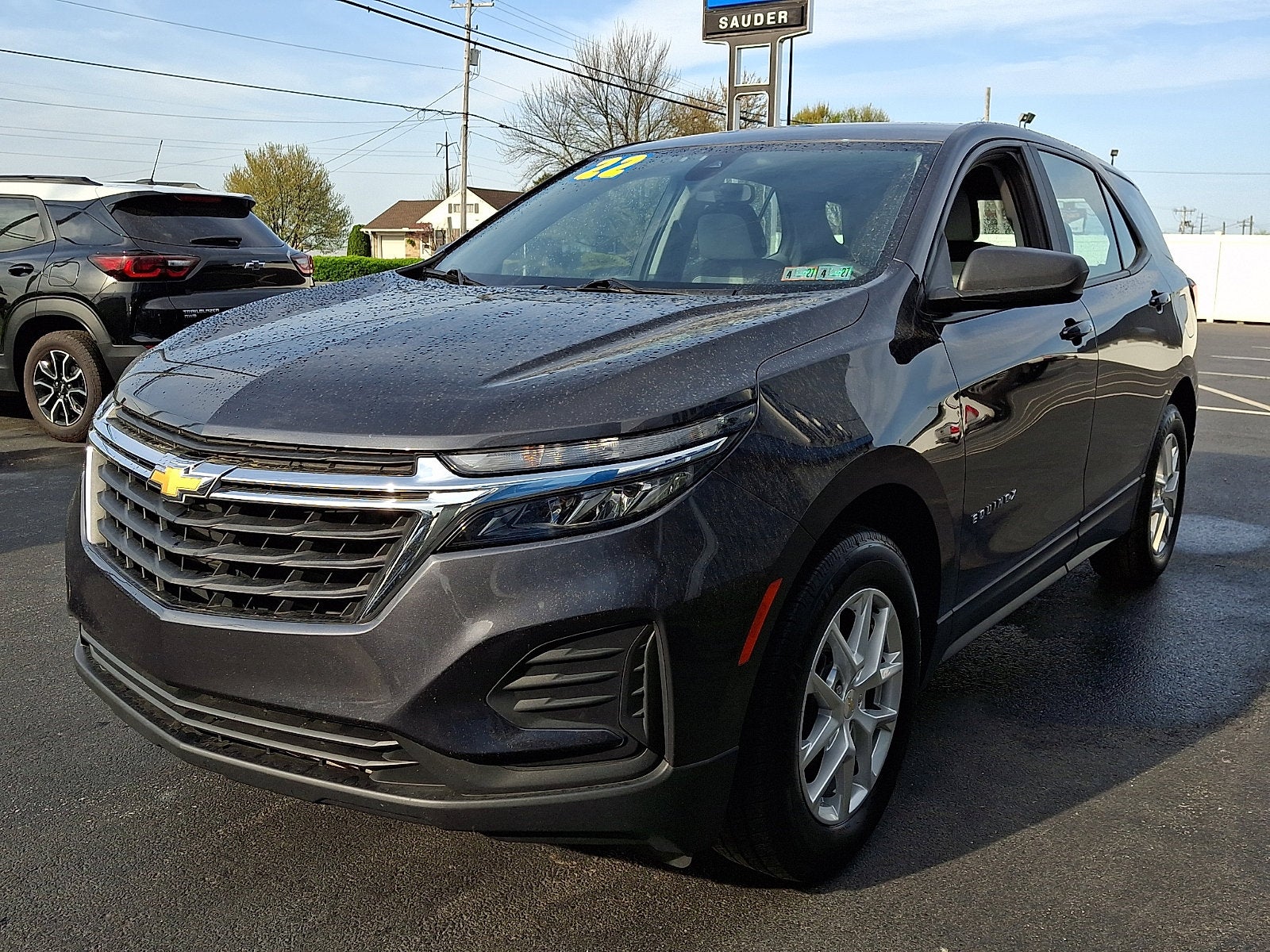 2022 Chevrolet Equinox — rear three-quarter view