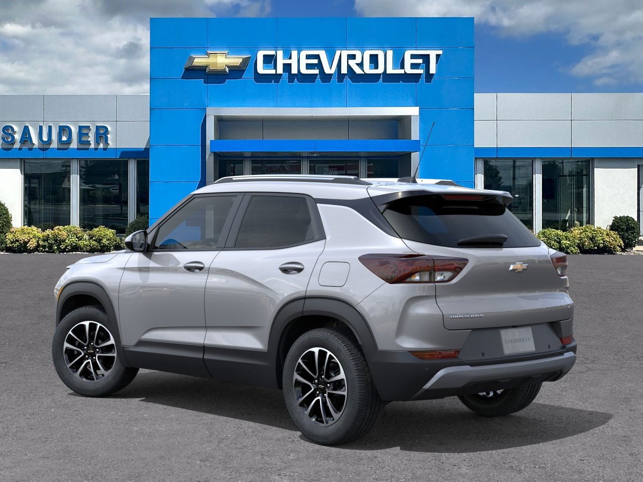 2025 Chevrolet Trailblazer — rear three-quarter view
